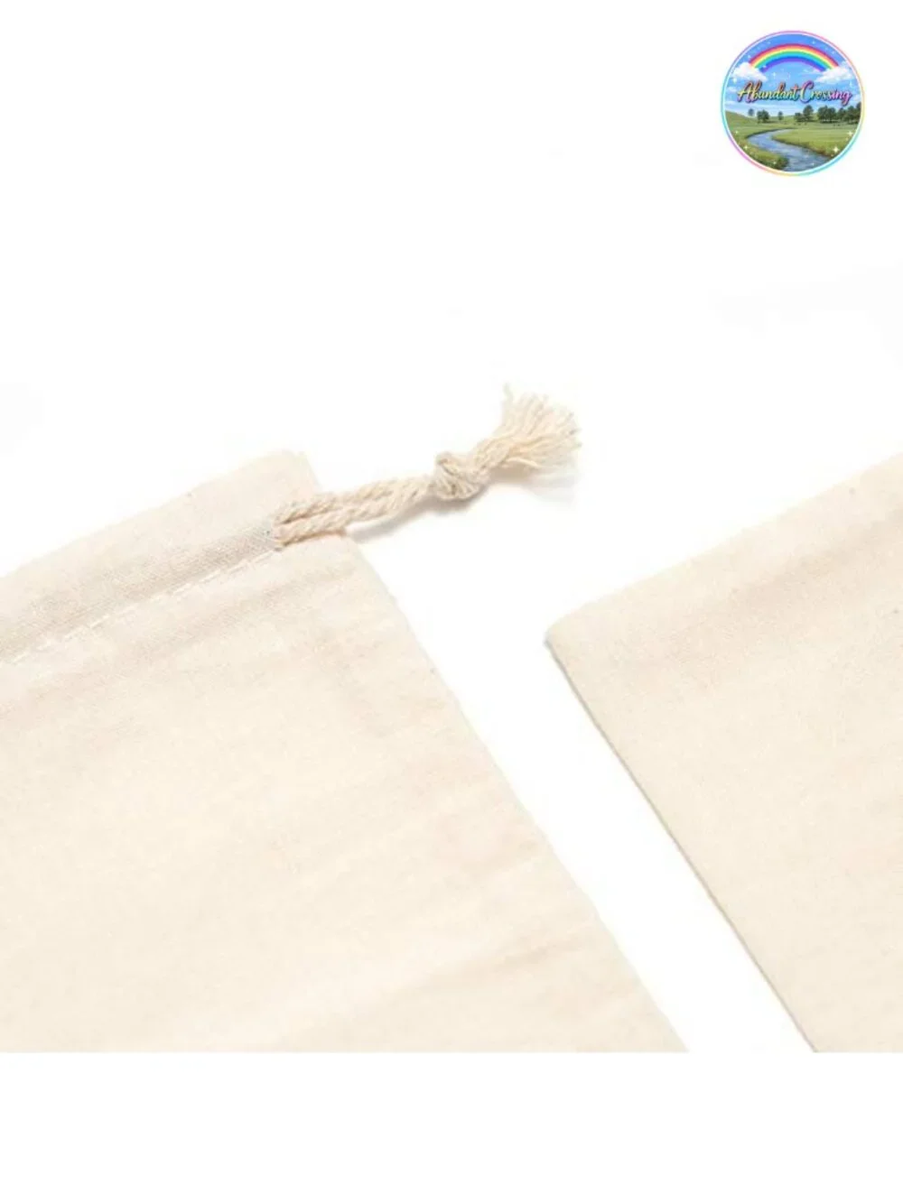 Cotton Muslin Drawstring Bags 8x10 50 Pack Party Favor Storage